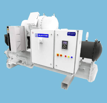 Blue Star Water Cooled Screw Chillers With VFD